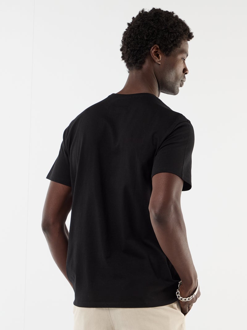 T-shirt 'Van Volkswagen' met korte mouwen Zwart - Kiabi