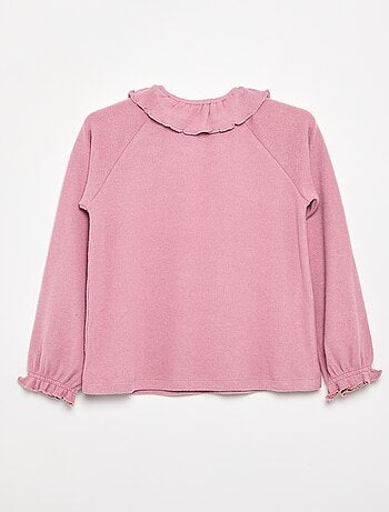 T-shirt van zachte doudou-stof - gemakkelijk aan te trekken collectie