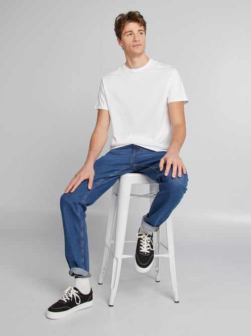 T-shirt van zuiver katoen +1m90 - Kiabi