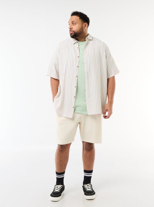 T-shirt van zuiver katoen - Kiabi T-shirt van zuiver katoen - Kiabi