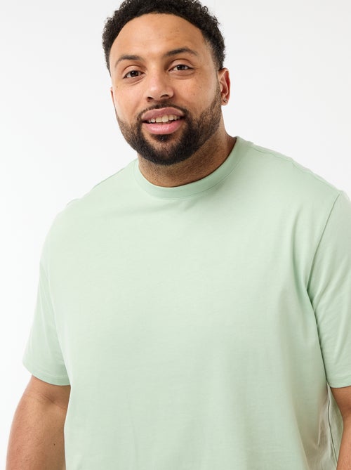 T-shirt van zuiver katoen - Kiabi T-shirt van zuiver katoen - Kiabi