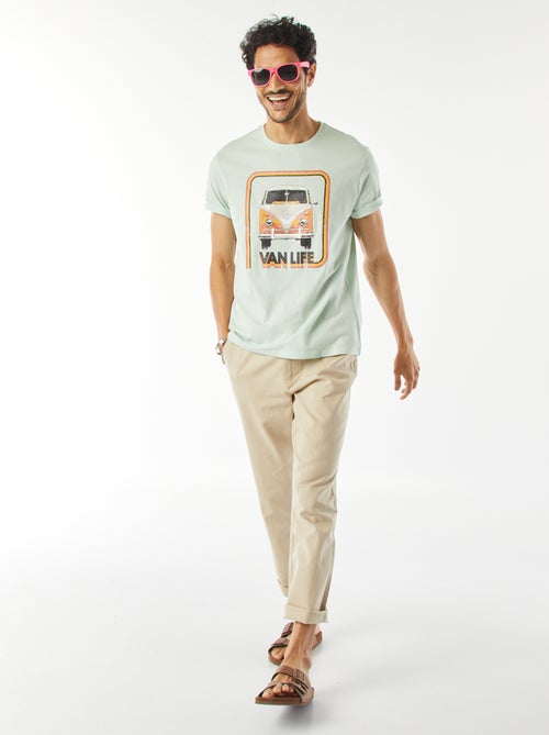 T-shirt 'Volkswagen' manches courtes - Kiabi