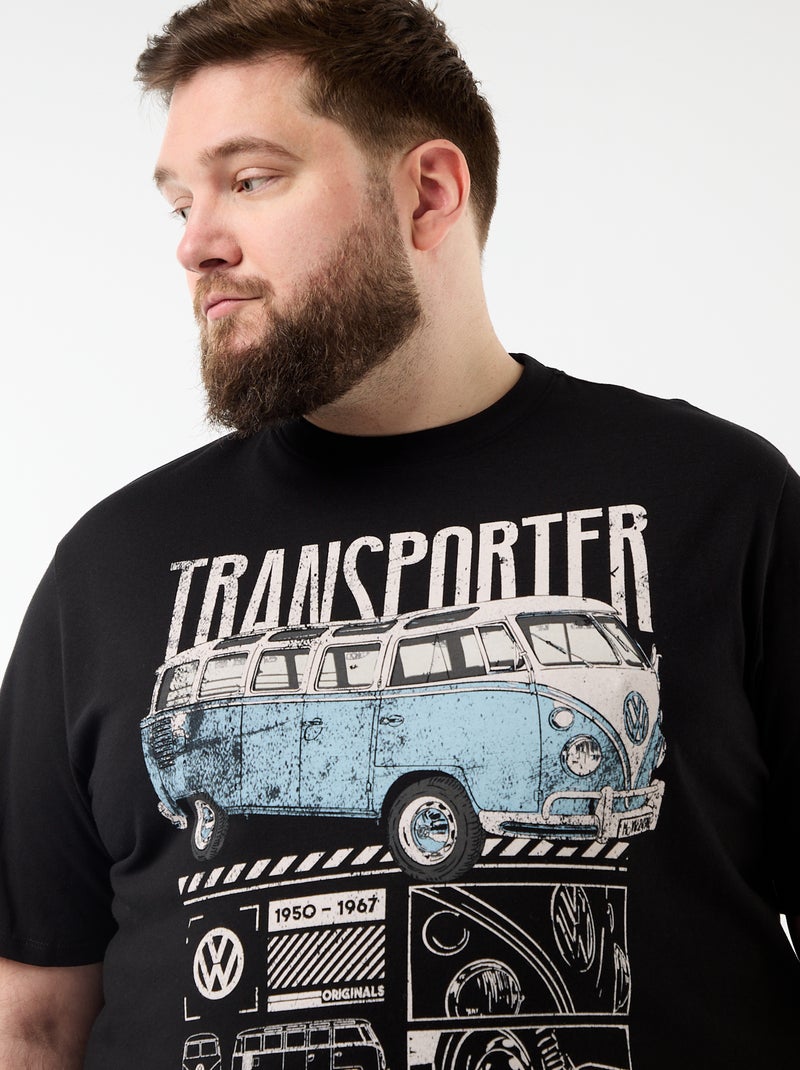 T-shirt 'Volkswagen' met korte mouwen Zwart - Kiabi