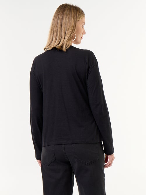 T-shirt voor borstvoeding met overslag - Kiabi