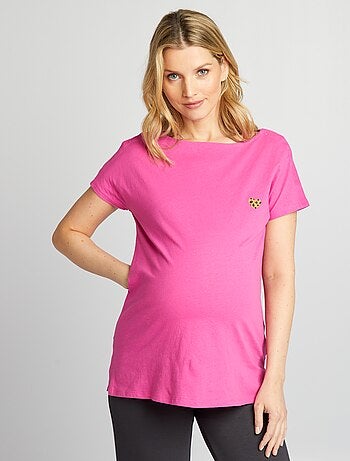 T-shirt voor zwangerschap en borstvoeding