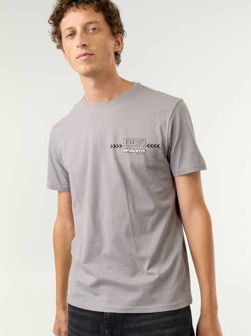 T-shirt 'Williams Racing' à manches courtes - Kiabi
