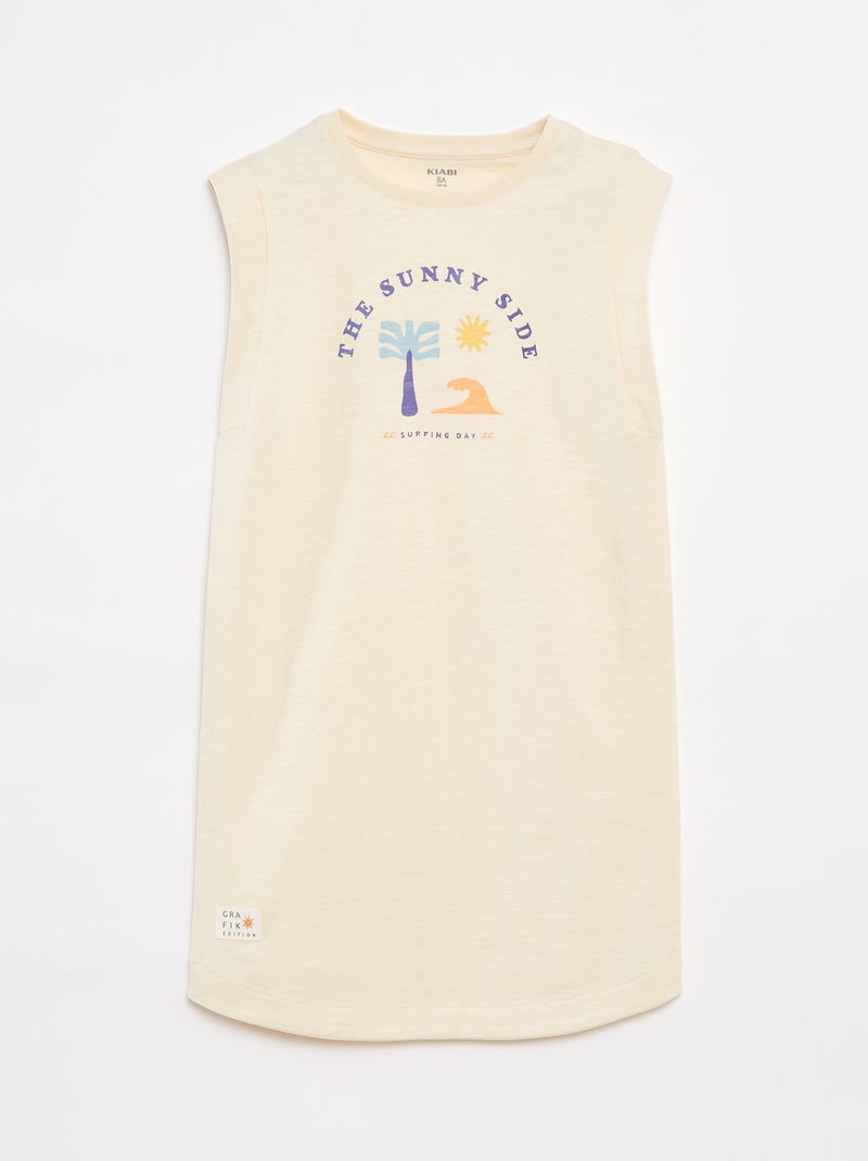 T-shirtjurk - Grafik Edition WIT - Kiabi