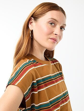 T-shirtjurk met korte mouwen