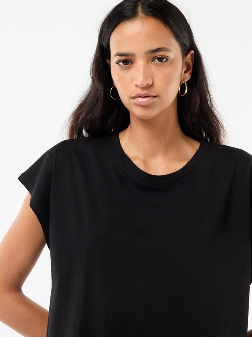 T-shirtjurk met korte mouwen - Kiabi