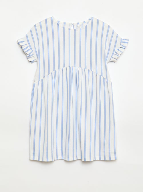 T-shirtjurk met luipaardprint - Kiabi