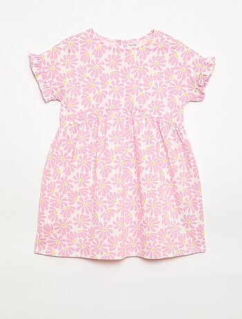 T-shirtjurk met luipaardprint