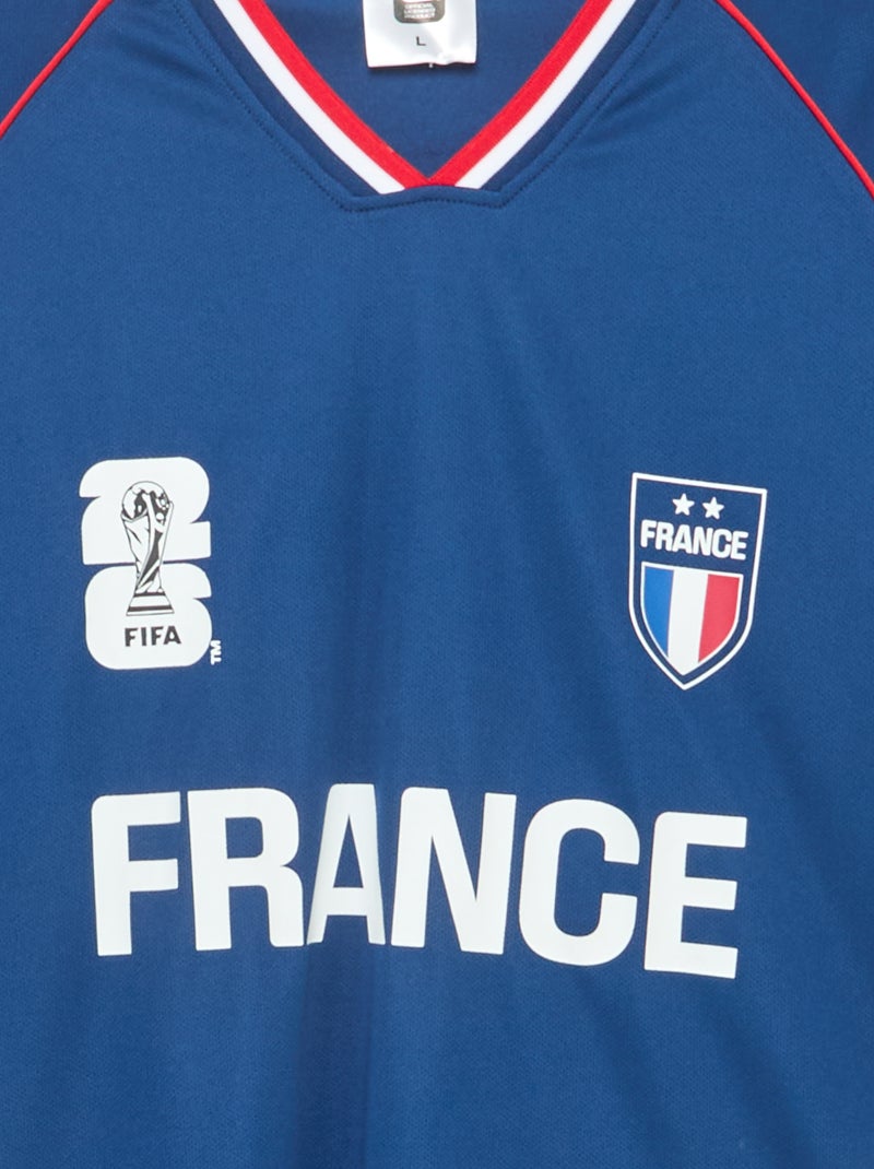 T-shirts met officiële licentie van het FIFA Wereldkampioenschap 26™ - Frankrijk Blauw - Kiabi