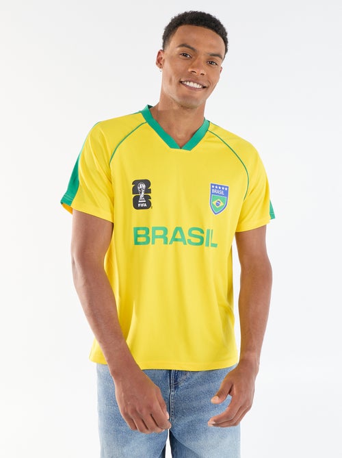 T-shirts sous licence officielle de La Coupe du Monde de la FIFA 26™ - Brésil - Kiabi
