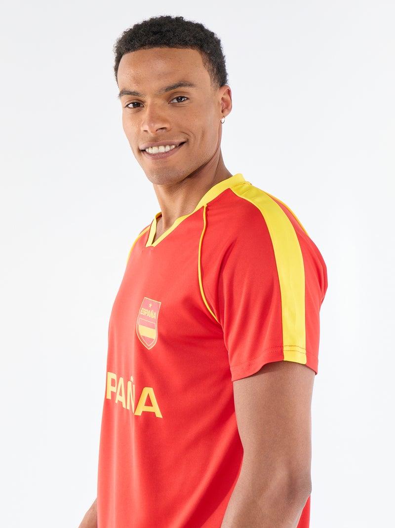 T-shirts sous licence officielle de La Coupe du Monde de la FIFA 26™ - Espagne Rouge - Kiabi