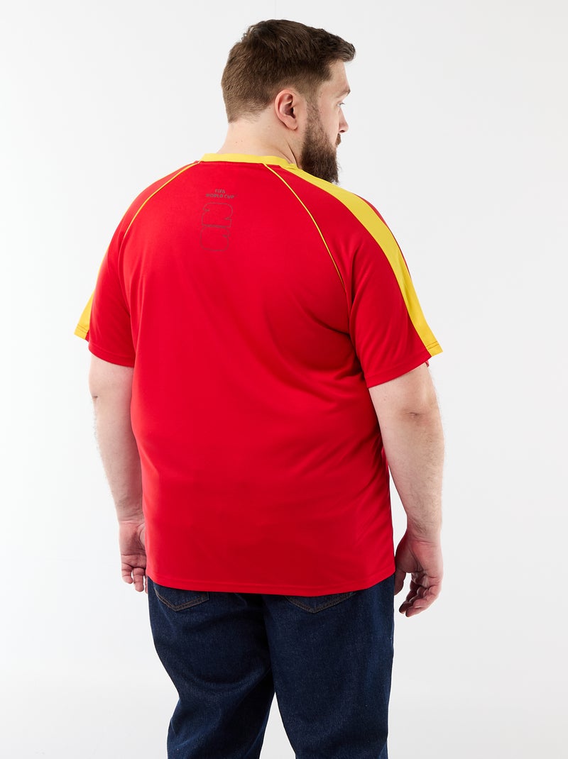 T-shirts sous licence officielle de La Coupe du Monde de la FIFA 26™ - Espagne Rouge - Kiabi