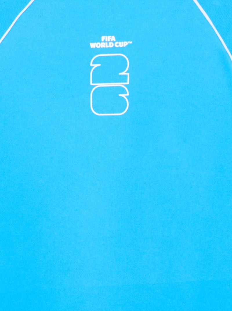 T-shirts sous licence officielle de La Coupe du Monde de la FIFA 26™ - Italie Bleu - Kiabi