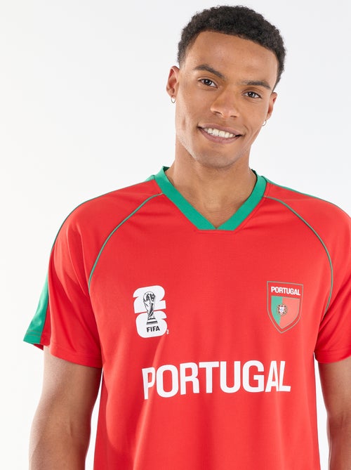 T-shirts sous licence officielle de La Coupe du Monde de la FIFA 26™ - Portugal - Kiabi