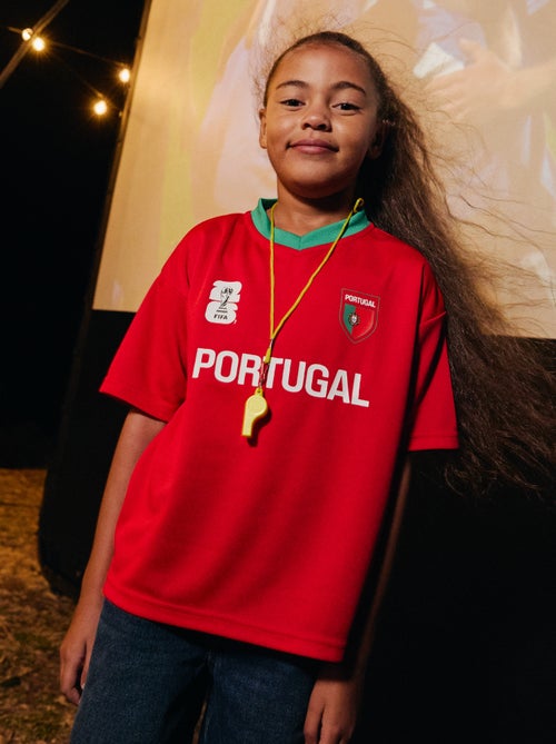 T-shirts sous licence officielle de La Coupe du Monde de la FIFA 26™ - Portugal - Kiabi