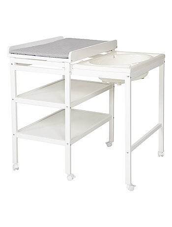 Table à langer + baignoire et matelas déperlant - ROBA