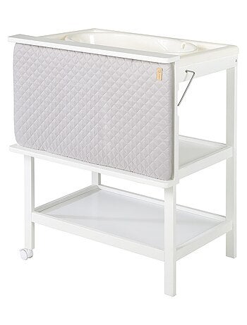 Table à langer et baignoire 2en1 + matelas à langer déperlant 'Roba style'