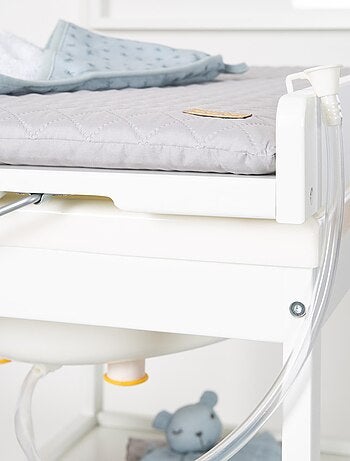 Table à langer et baignoire 2en1 + matelas à langer déperlant 'Roba style'