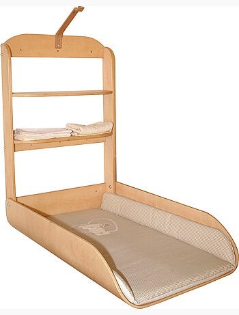 Table à langer murale rabattable + matelas ROBA 'Liebhabaer'