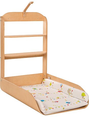 Table à langer murale rabattable + matelas ROBA 'Waldhochzeit'