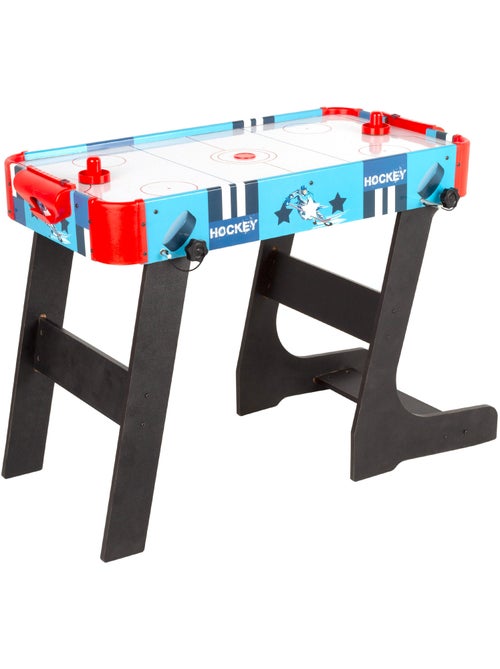 Table d'air hockey pieds pliants en bois 81x42x63 cm cb games - Kiabi Table d'air hockey pieds pliants en bois 81x42x63 cm cb games - Kiabi