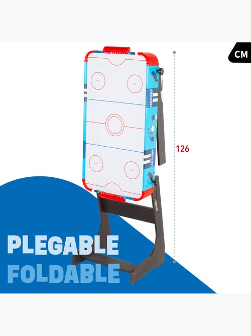 Table d'air hockey pieds pliants en bois 81x42x63 cm cb games - Kiabi Table d'air hockey pieds pliants en bois 81x42x63 cm cb games - Kiabi