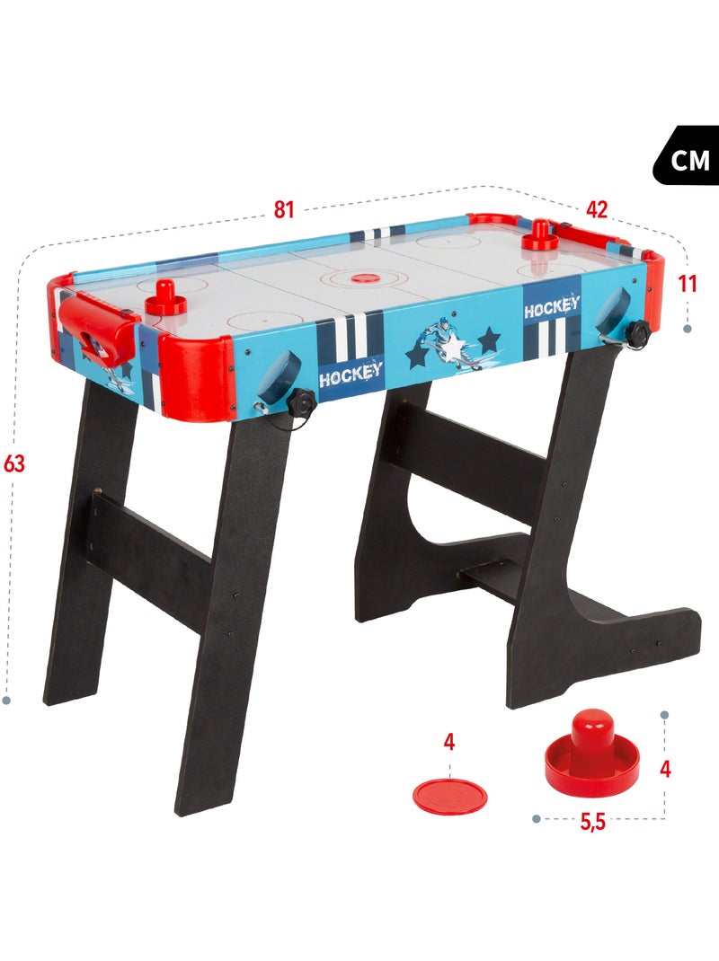 Table d'air hockey pieds pliants en bois 81x42x63 cm cb games N/A - Kiabi