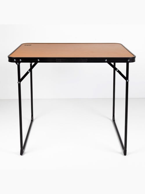 Table de camping pliante en bambou avec poignée de transport aktive - Kiabi Table de camping pliante en bambou avec poignée de transport aktive - Kiabi