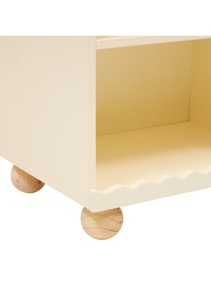Table de chevet enfant Beige - Kiabi