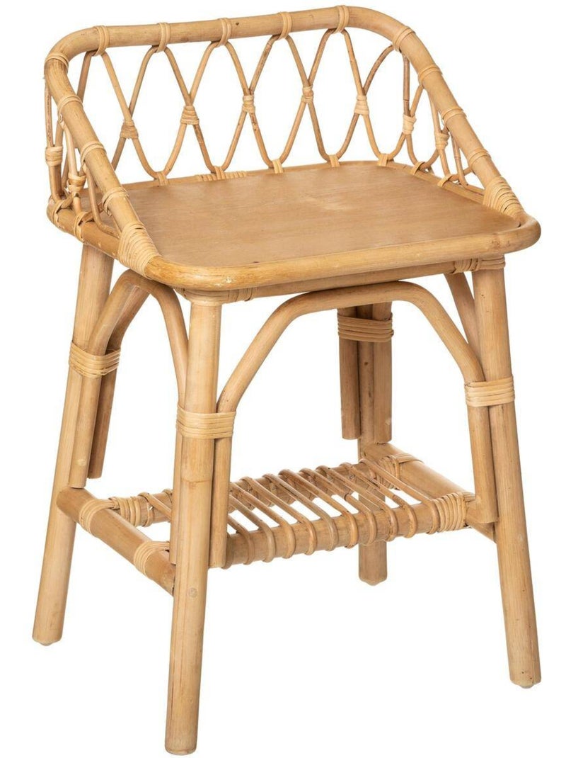 Table de chevet enfant en rotin colette Beige - Kiabi