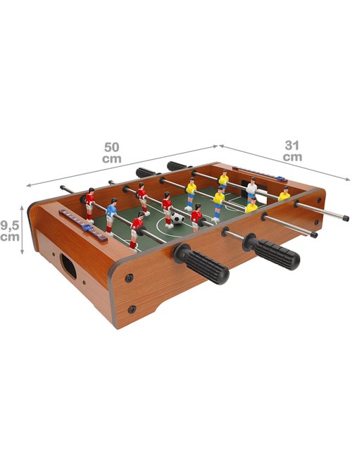 Table de football en bois 30x51x11 cm cb games - Kiabi Table de football en bois 30x51x11 cm cb games - Kiabi