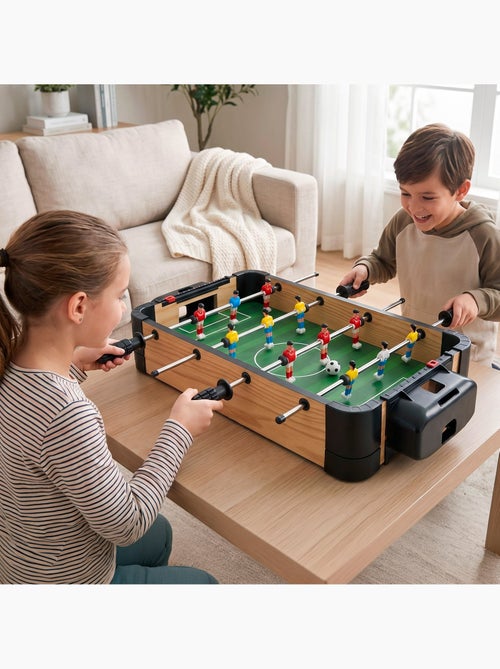 Table de hockey sur air et baby-foot 2 en 1 cb games - Kiabi Table de hockey sur air et baby-foot 2 en 1 cb games - Kiabi
