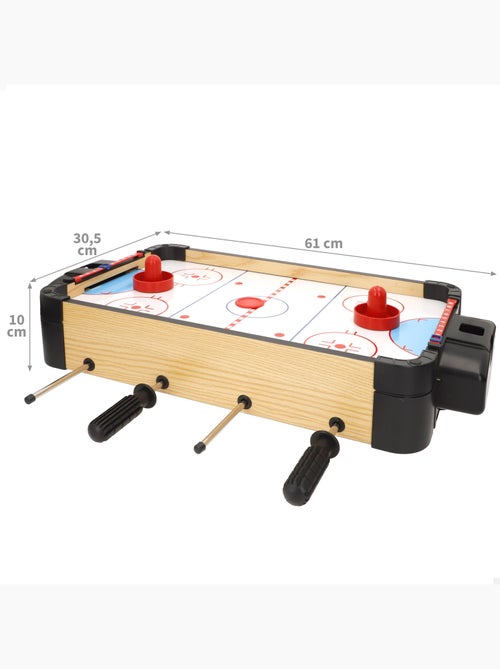 Table de hockey sur air et baby-foot 2 en 1 cb games - Kiabi Table de hockey sur air et baby-foot 2 en 1 cb games - Kiabi