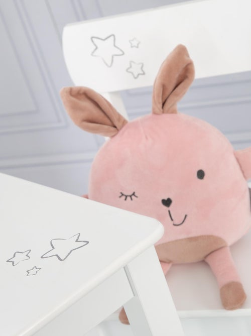 Table enfant + 2 chaises en bois motif étoile 'Little Stars' ROBA - Kiabi Table enfant + 2 chaises en bois motif étoile 'Little Stars' ROBA - Kiabi