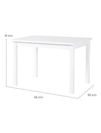 Table enfant en bois massif ROBA