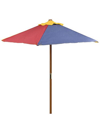 Table et bancs avec parasol pour enfants