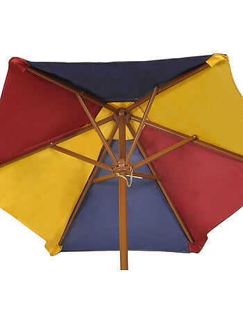 Table et bancs avec parasol pour enfants