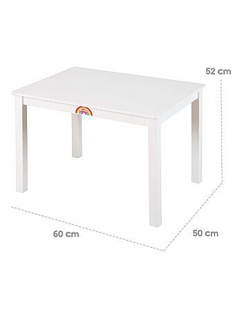 Table et chaise + 6 pots de pâte à modeler et accessoires Roba x Play-Doh
