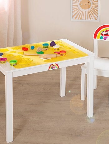 Table et chaise + 6 pots de pâte à modeler et accessoires Roba x Play-Doh