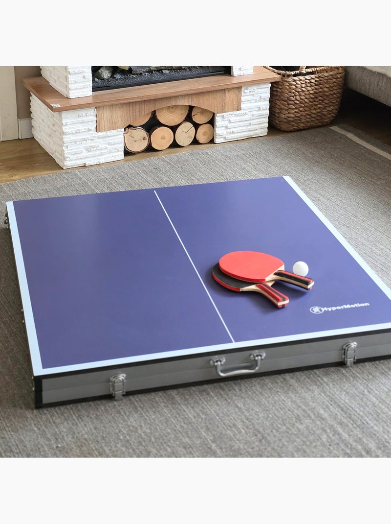 Table ping-pong hypermotion pliable portable 180x92 - filet 2 raquettes 3 balles N/A - Kiabi
