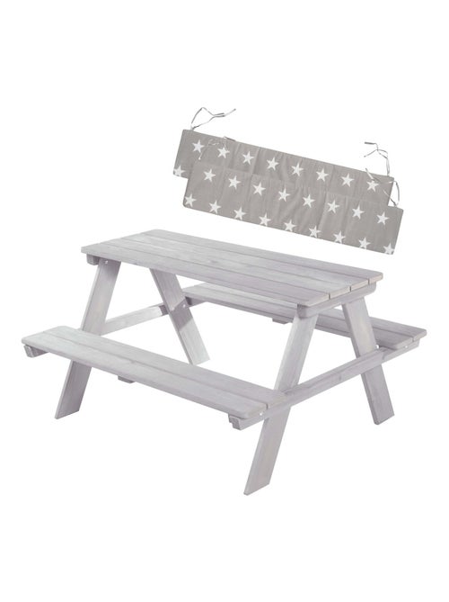 Table pique-nique enfants + 2 coussins 'Roba picnic for 4' - Kiabi
