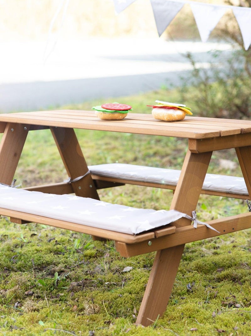Table pique-nique enfants 'Roba picnic for 4' Marron - Kiabi