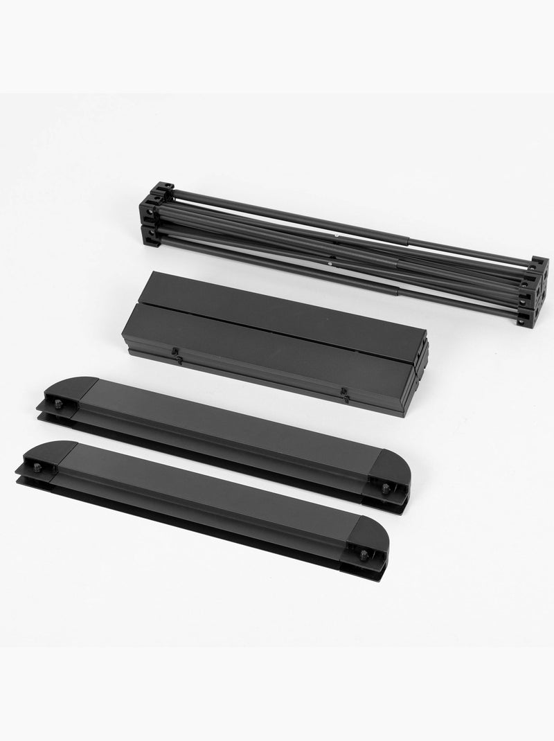 Table pliante de camping aktive anti-renversement et amovible Noir - Kiabi