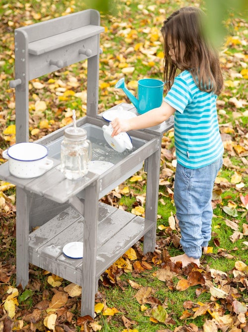 Table sable et eau en bois massif résistant 'Midi' ROBA - Kiabi