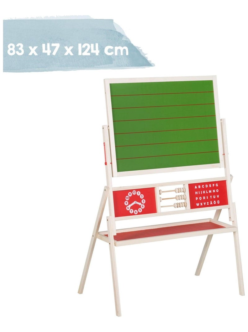 Tableau rotatif face craie et face magnétique avec boulier ROBA N/A - Kiabi