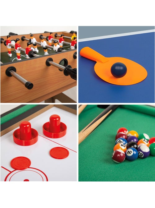 Tabletop multijeux 81x43x27 cm 4 en 1 cb games - Kiabi Tabletop multijeux 81x43x27 cm 4 en 1 cb games - Kiabi