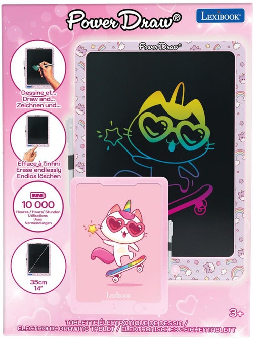 Tablette à dessins e-ink multicolore - Kiabi Tablette à dessins e-ink multicolore - Kiabi